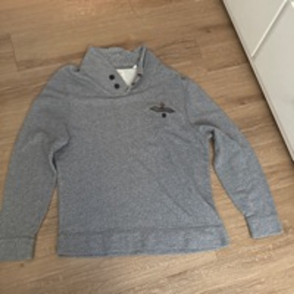 Men's Billy Reid Pullover Size M Gray - Picture 1 of 6